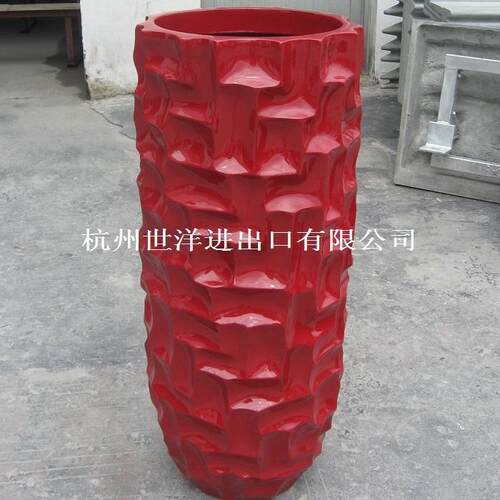 专业厂家长期大量供应各种玻璃钢花盆 组合花钵 户外花箱