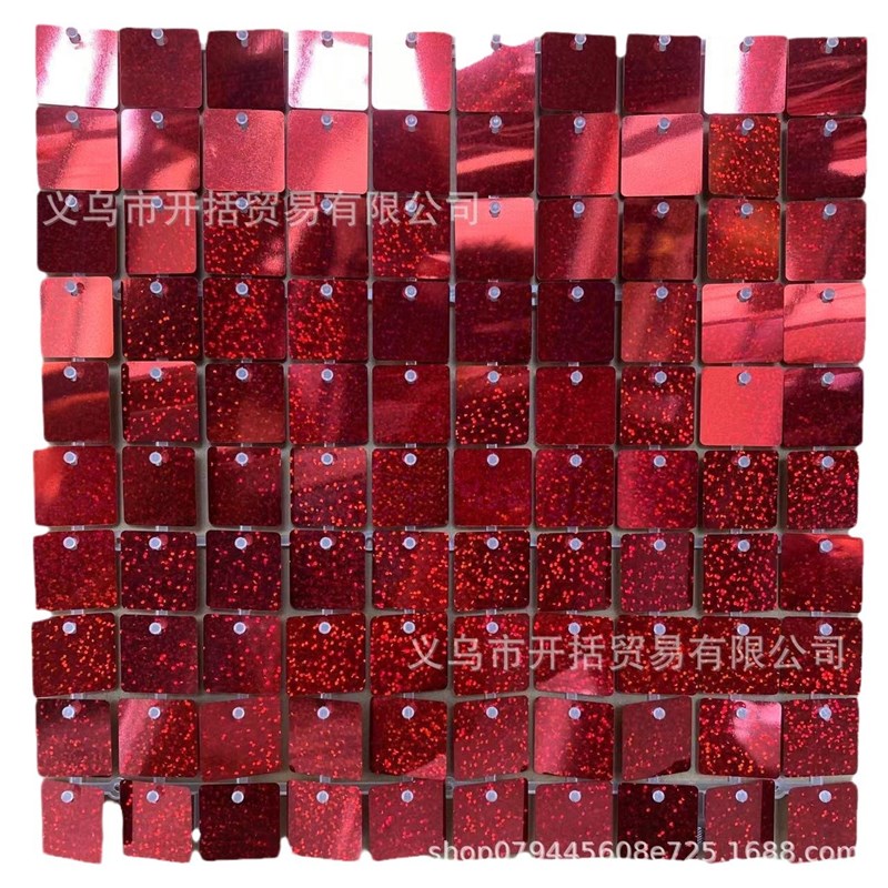 镭射风动板30*30cm 12*24*30*36*48片套装派对婚庆舞台背景墙