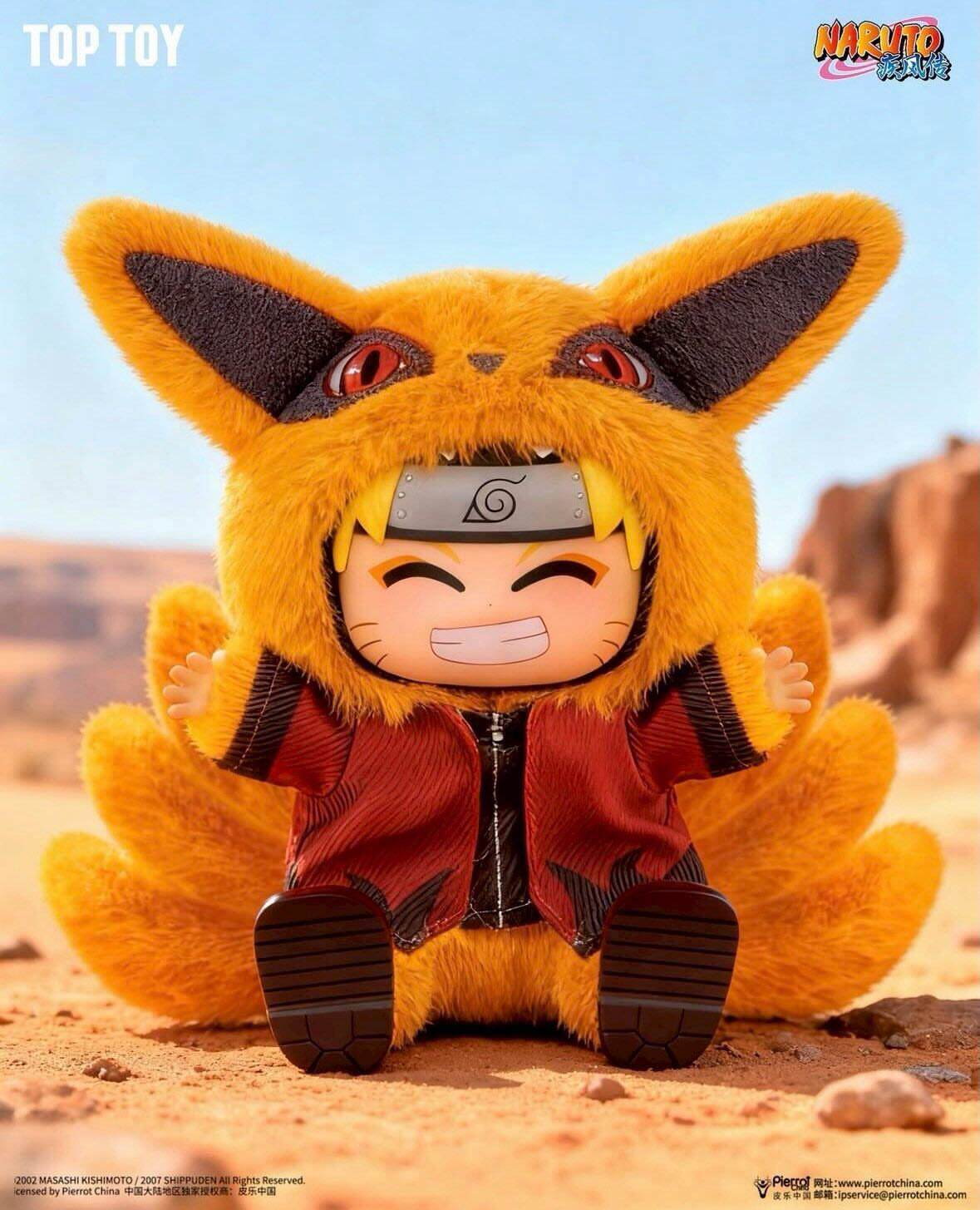 Pelúcia Uzumaki Naruto Kyuubi Estilo Labubu Naruto Shippuuden Cute Beast Sitting Party (EAKI, Top Toy) Pelúcia Uzumaki Naruto Kyuubi Estilo Labubu Naruto Shippuuden Cute Beast Sitting Party (EAKI, Top Toy)