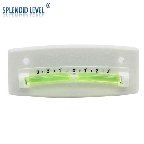塑料水平仪带安装孔水准器高精度水准泡水平泡珠水准仪便携式水泡
