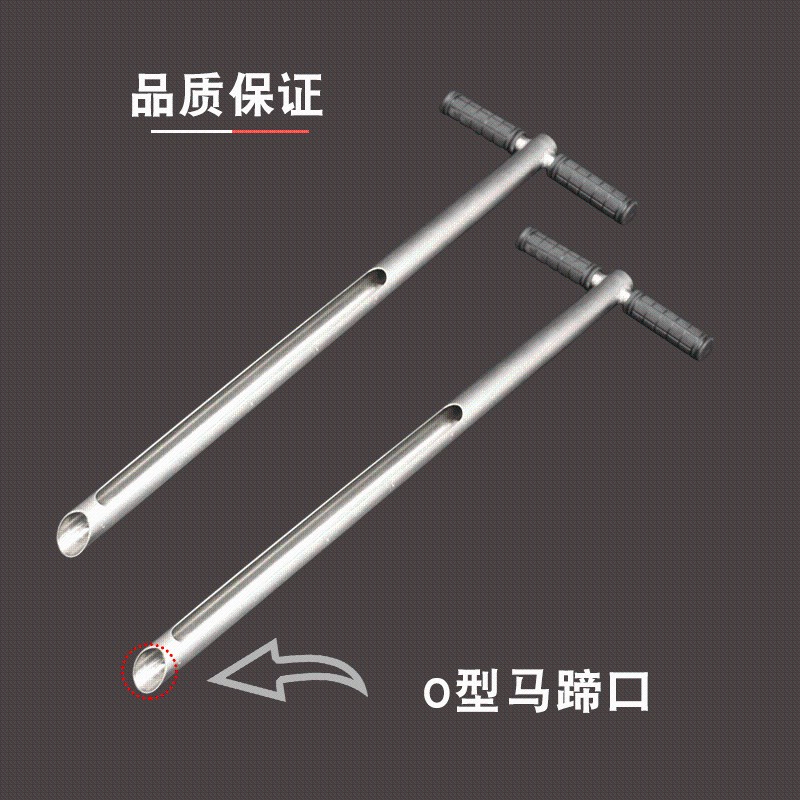 一体式半圆槽钻取样钻土壤采样器土样原状取土器取土钻304不锈钢