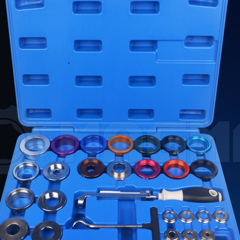 27件套凸轮轴油封拆装工具,曲轴油封拆装工具,汽车修理工具