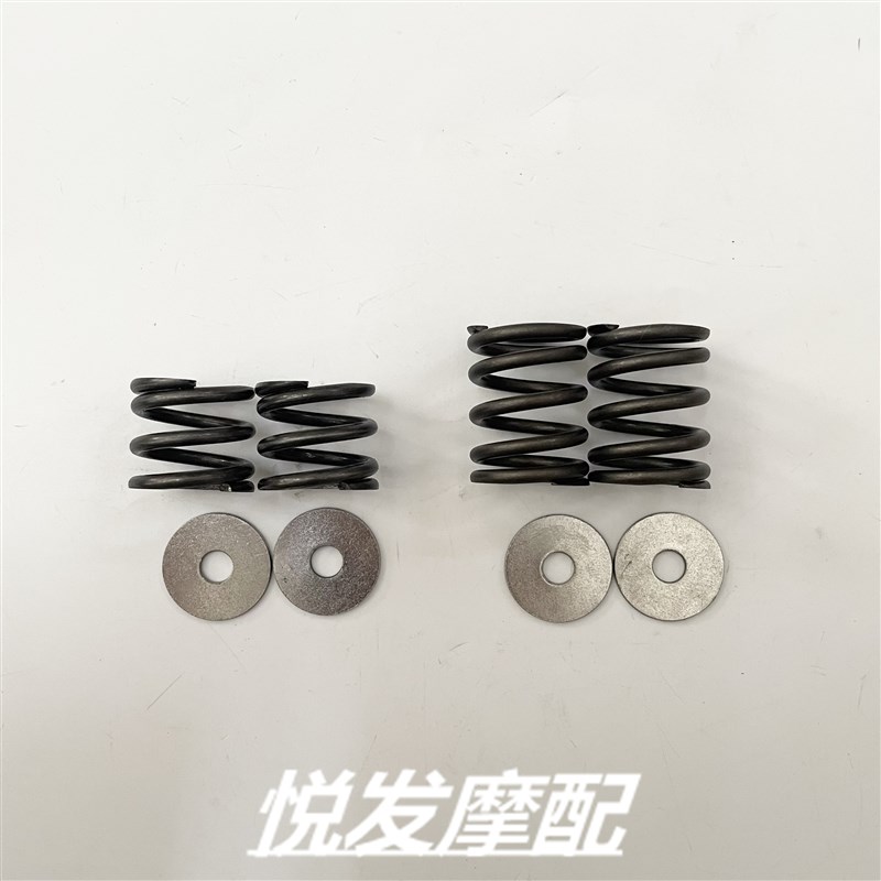 适用本田喜鲨幻鲨NX御鲨迅鲨WH125T-9A-C-7A改装前避震前减震弹簧