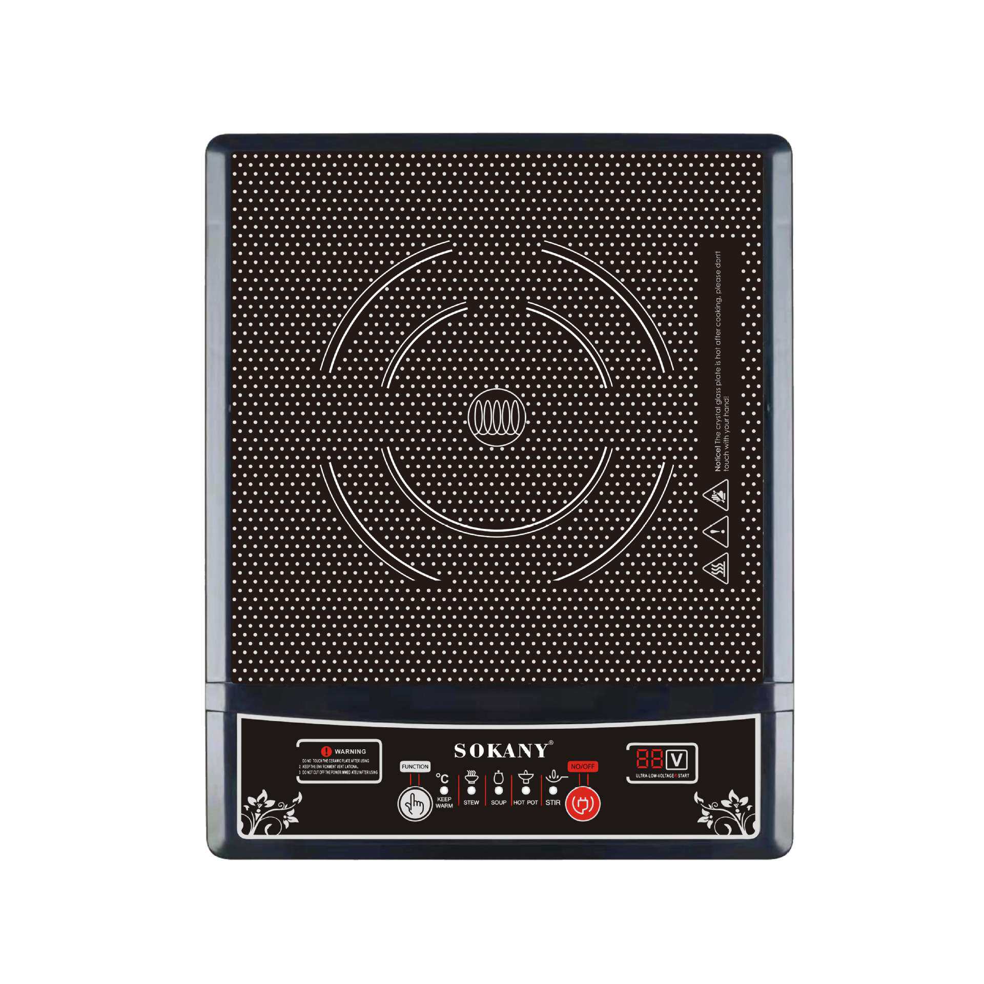 外贸电磁炉家用电炉爆炒蒸煮电热炉Induction Cooker 07046