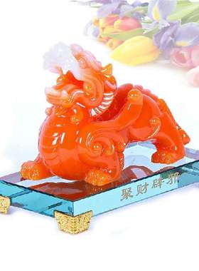 大号仿玉貔貅摆件家居装饰品开业礼品皮丘