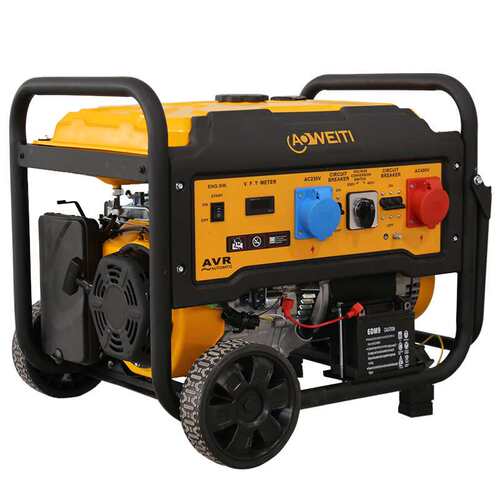 小型商家用汽油发电机230V/400v便携3KW5千瓦8KW10KW支持多燃料