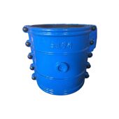 甄选加长抱箍直管接头补漏哈夫节 抢修器水管堵漏球磨铸铁