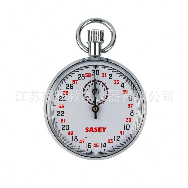 甄选上海沙逊不锈钢机械秒表SXJ504运田径803比赛计时器806金属壳