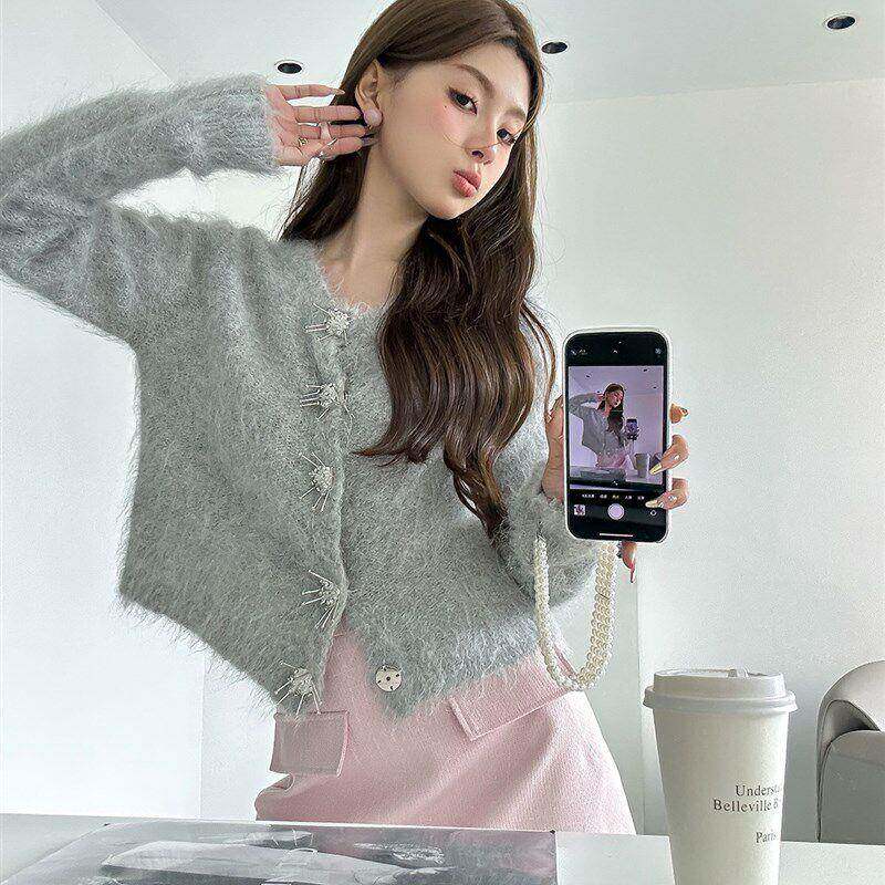 许愿池饰少早女春款lXheEVil口袋装粉新色半裙