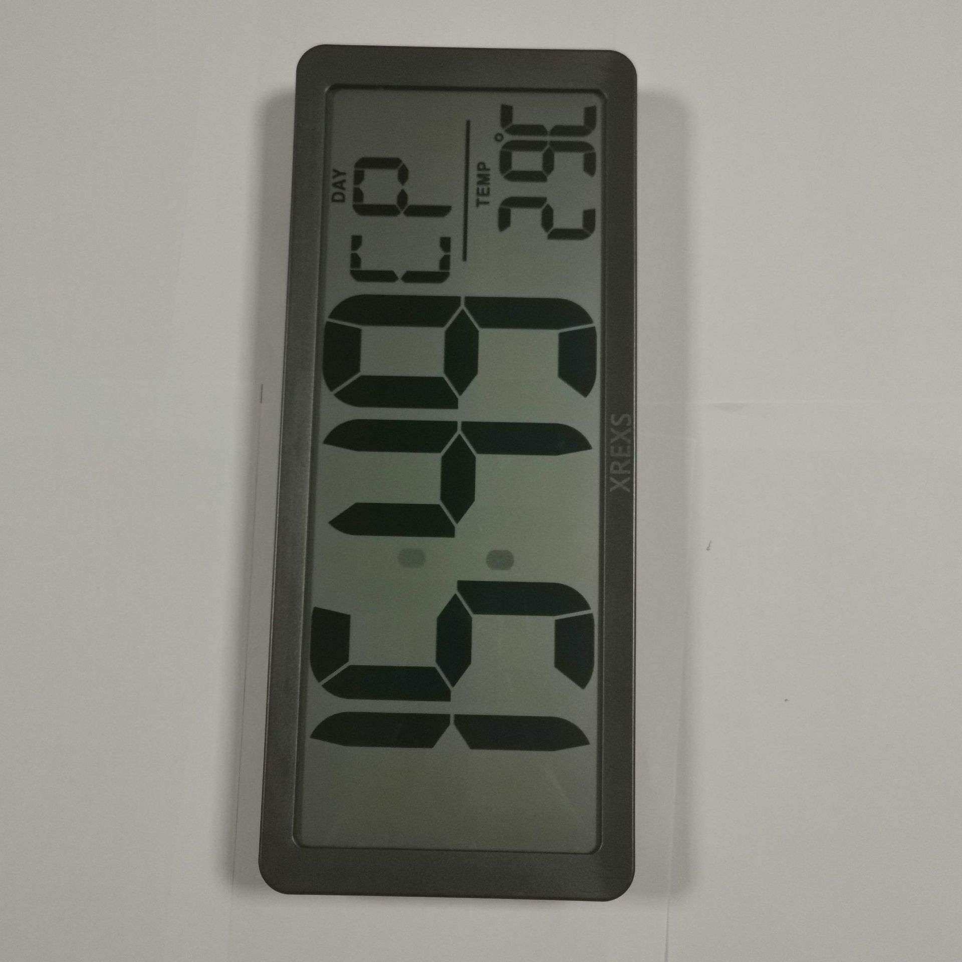 液晶屏厂家可做14寸时钟闹钟显示屏TN黑白屏段码显示lcd断码屏