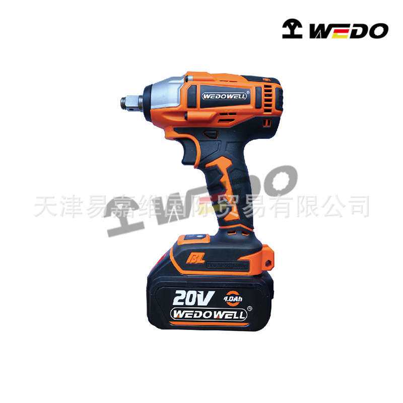 wedowell无碳刷锂电冲击扳手20V锂电冲击起子12V双速钻20V手电钻