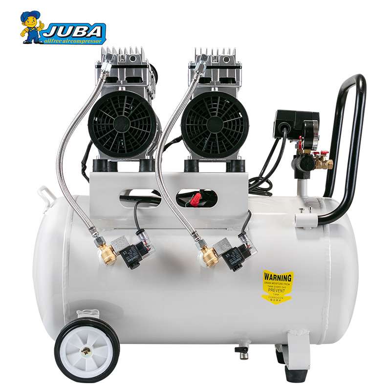 飓霸空压机无油静音压缩机800WX2小型气泵家用木工装修喷漆