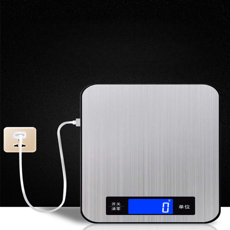 防水家用厨房电子秤高精度商用小型克称烘焙食物称重器奶茶精准磅