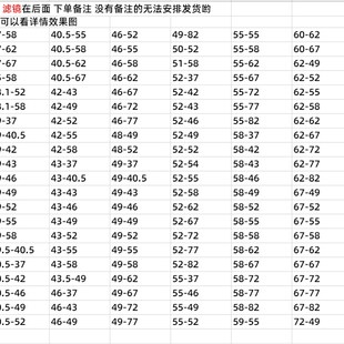 40.5 滤镜大转小转接环37 82mm