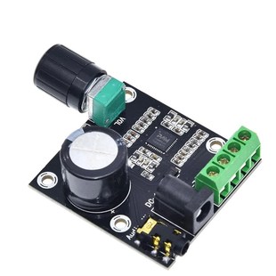 PAM8610 15W 纯数字功放 大功率功放模块 双声道12V高清功放板