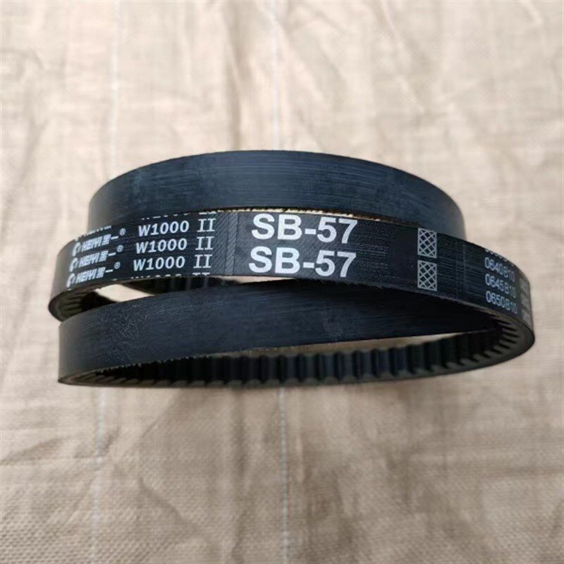 三角带黑一齿W1000/SB57沃得洋马谷王福田雷沃收割机皮带氯丁芳纶