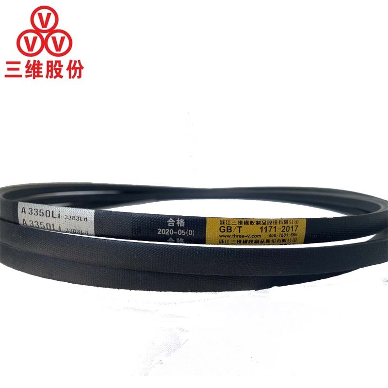 三维三角皮带英制A型86-103橡胶传动带B型C型M型工业机器齿形皮带