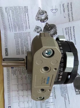 FESTO/DSR/DSRL12-16-25-32-40-180-P费斯托旋转摆动气缸全新