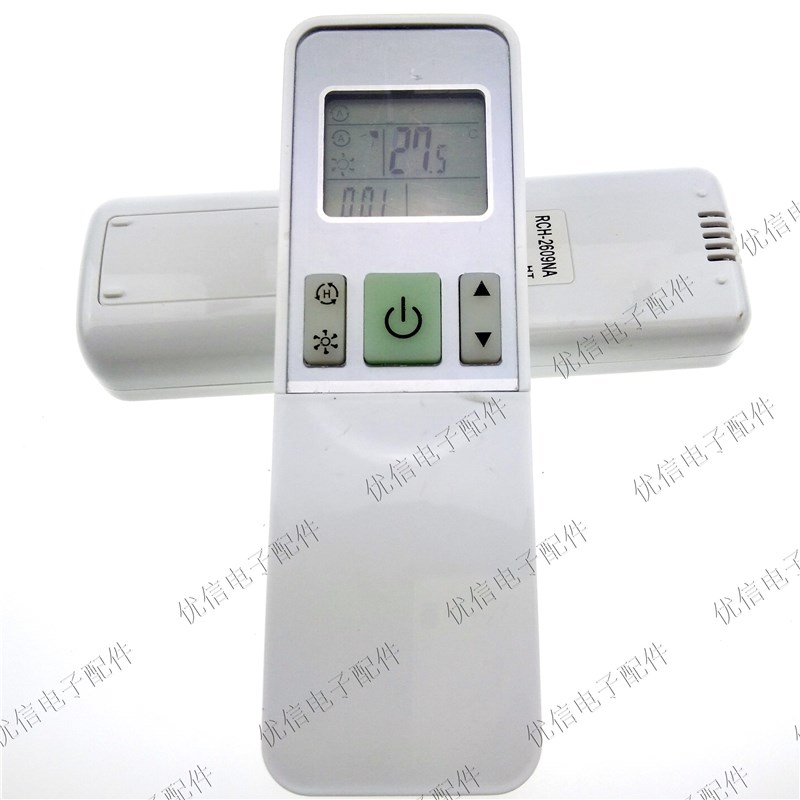 空调遥控器RCH-2609NA对应机型KFR-35G 27FZBPHJ拉盖
