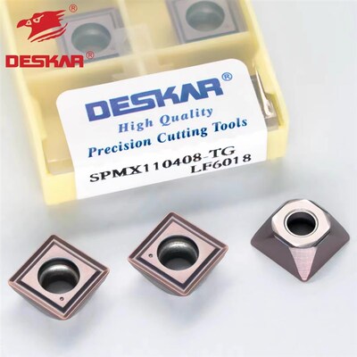 DESKAR 戴斯卡倒角刀片SPMX060204/09408/110408-TG PG LF6018