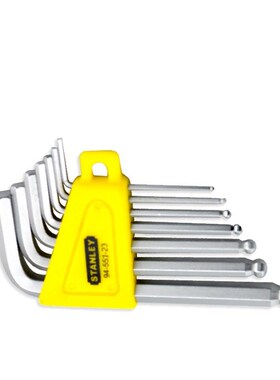 史丹利7件套公制短柄球头内六角扳手1.5-6mm货号STMT94551-8-23