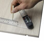 甄选HUOTO0 300mm电子数显角度尺多功能角度测量仪塑料数显角 200