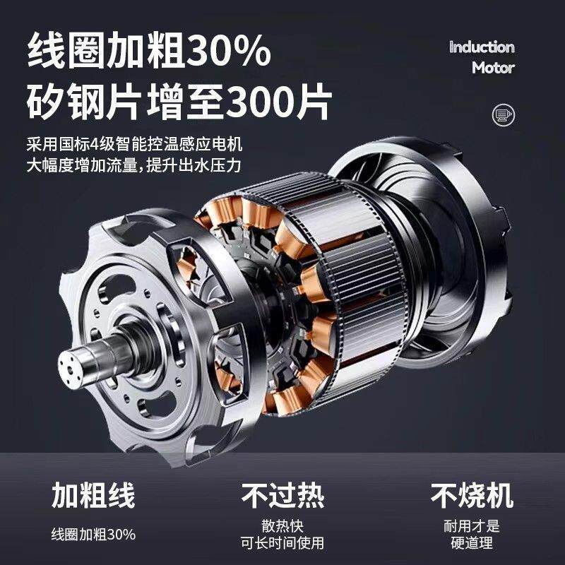 黑猫理想超强压商业级工业级清洗机大功率清洗下水道疏通自动老鼠