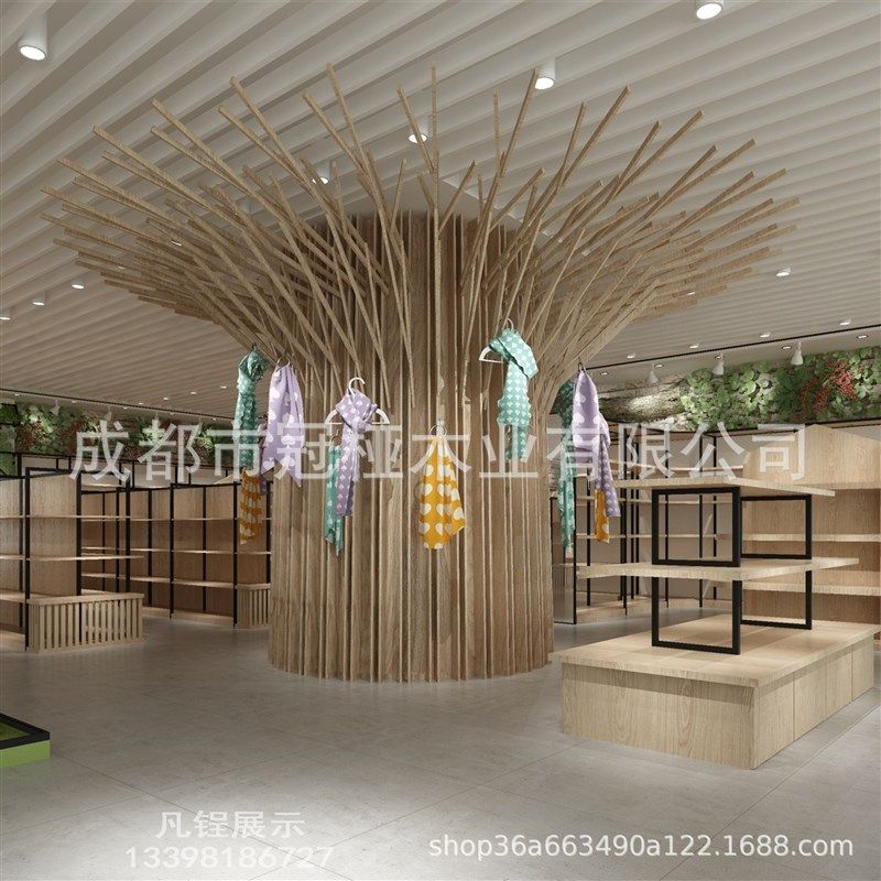 文具货架饰品文创店精品展示柜优品陈列架组合可拆卸立柱货架设计