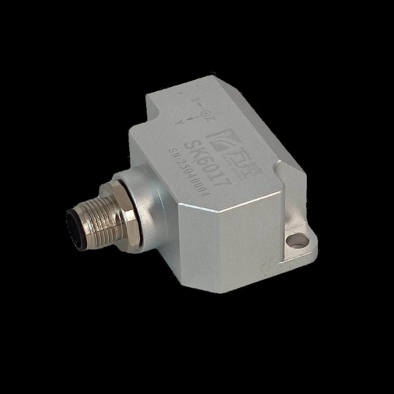 三轴超低频加速度传感器IP67防护振动感应器土木建筑桥梁震动监测