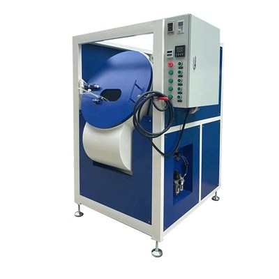 迈奥GPH50AM型自动滚喷机 五金塑料喷漆设备 喷涂烘干一次性完成