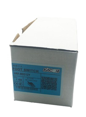 韩国Kacon凯昆HRF-MD212Y(HRF-MD2)HRF-MD232Y铝合金小型脚踏开关