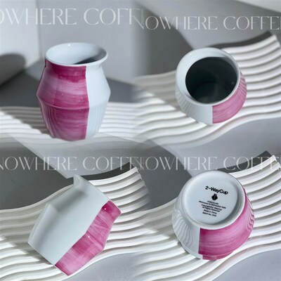 香港UCR  2-WayCup品牌 双缘品饮杯 WBC世界冠军比赛用咖啡手冲杯