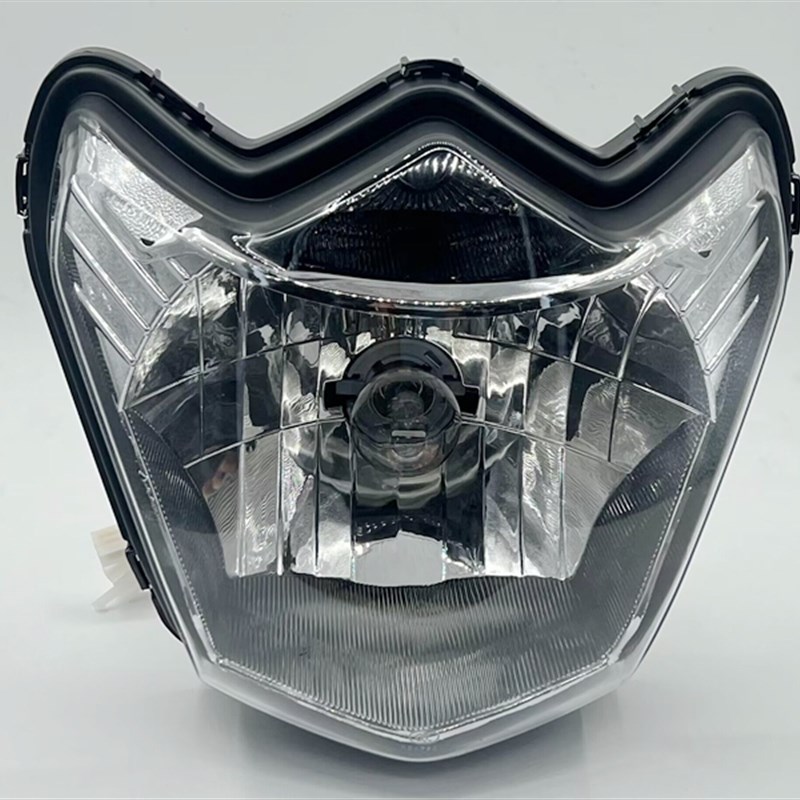 适用轻骑铃木悍骏GR150导流罩QS1505头罩大灯外罩前脸大灯外壳板