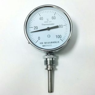 wss 411 雷仪 L=50mm 双金属温度计 100 m27x2定制 雷尔达牌