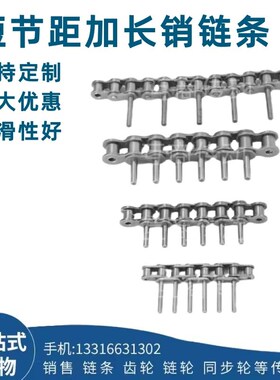 链条加长销链条25H06B06C08A08B10A12A16A长销捡蛋机隔节加长销链