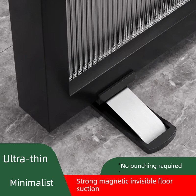 超薄Normcore吸门无冲孔新门后防撞门吸门强磁玻璃门地板吸门304