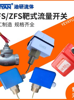 HFS-15 ZFS水流开关DFS靶式流量开关1寸DN25控制器20 LKB-01 D Bn