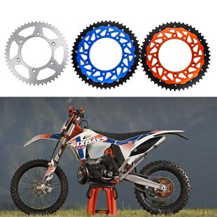 适用KTM SXF/MXC/EXC/200/250/450克维斯鑫源X2后牙盘大齿链轮