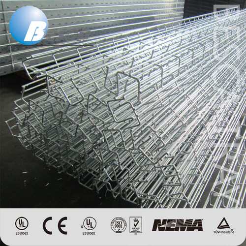 SS304网格桥架100*50*4*3000mm