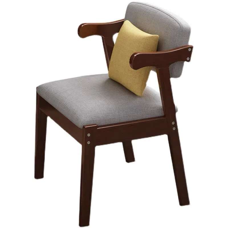 Z字实木椅子 南康实木家具办公室靠背电脑休闲儿童餐椅家用椅