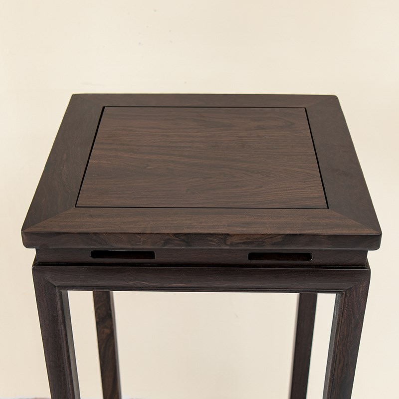 红木花架实木高花盆架花几新中式黑檀置物架客厅室内落地式盆景架