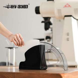 轰炸机滤纸盒 手冲咖啡滤纸架 V60扇形过滤纸防尘收纳盒可V01/V02