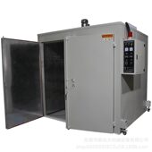甄选水平运风系统恒温烤箱 塑胶制品温焗 双门推车型精密安全烘箱