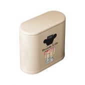 甄选垃圾桶家用级感浴室厕所防水大号大容量按压开盖塑料夹缝垃圾