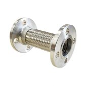 甄选304钢丝编织法兰金属软管耐腐蚀波纹软管耐温不锈钢金属软连