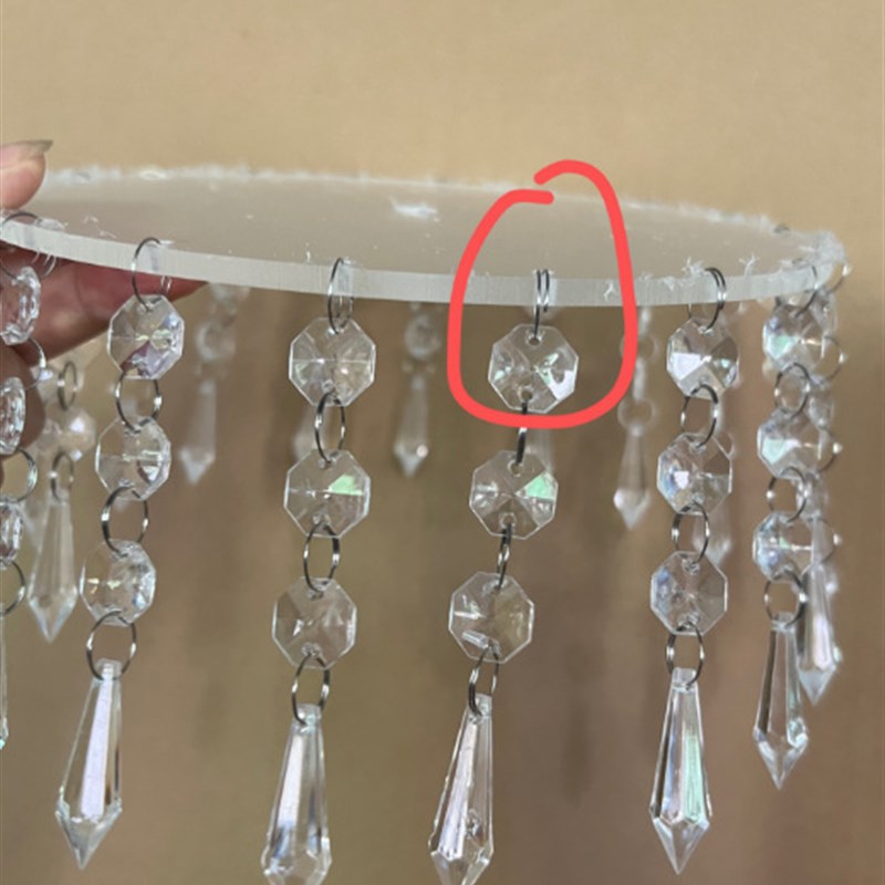 婚庆甜品台蛋糕架组合套装欧式水晶亚克力糕点盘西点托盘装饰摆件