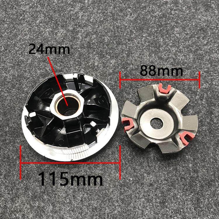 GY6 125巧格福喜鬼火RSZ125 前离合器 普利珠 大小弹簧 普利盘