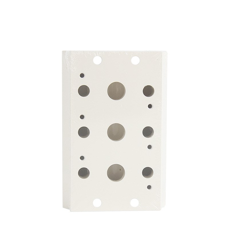 亚德客4V210电磁阀底座阀板 汇流板200M-16F/17F/18F/19F/20F