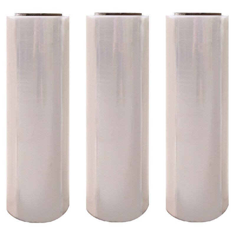 上海拉伸膜厂家透明缠绕膜黑色打包膜工业保护保鲜膜物流包装薄膜