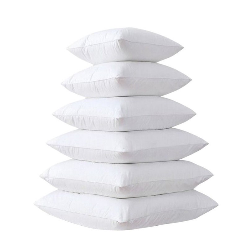 鹅毛羽绒抱枕芯酒店沙发靠枕芯内胆床头靠背靠垫芯汽车抱枕定 制